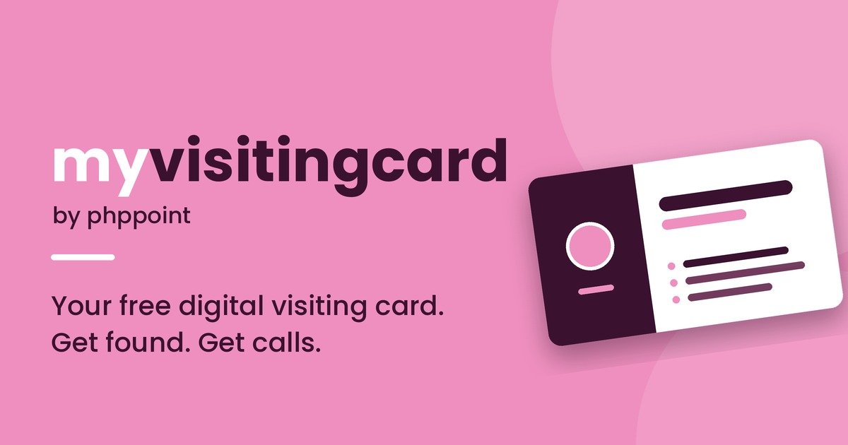 MyVisitingCard screenshot
